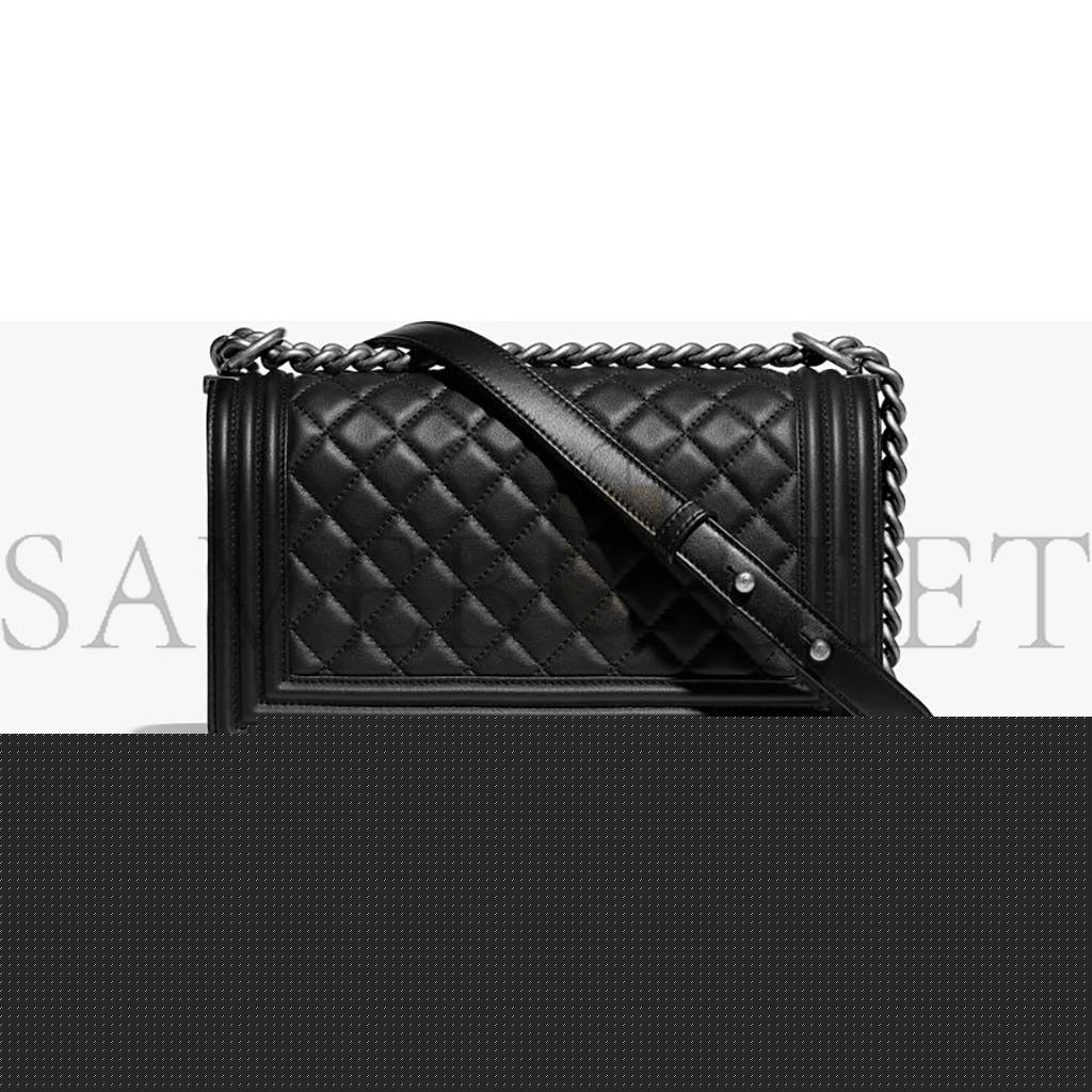 Ch*el boy lambskin silver hardware   a67086 y09953 94305 （25*15*9cm）